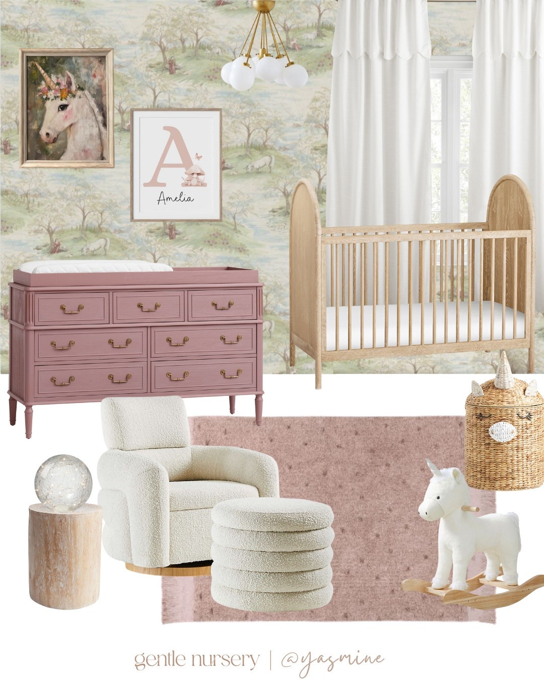Unicorn Nursery Inspo ✨

#LTKBump #LTKBaby