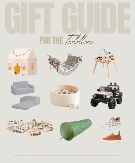 Gift guide for toddlers - gifts for the toddler for Christmas - kids wishlist 

#LTKkids #LTKHoliday #LTKGiftGuide