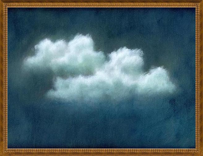 Navy Clouds | Artfully Walls