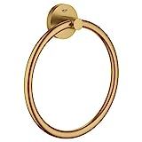 GROHE 40365GN1 Essentials Towel Ring, Brushed Cool Sunrise | Amazon (US)