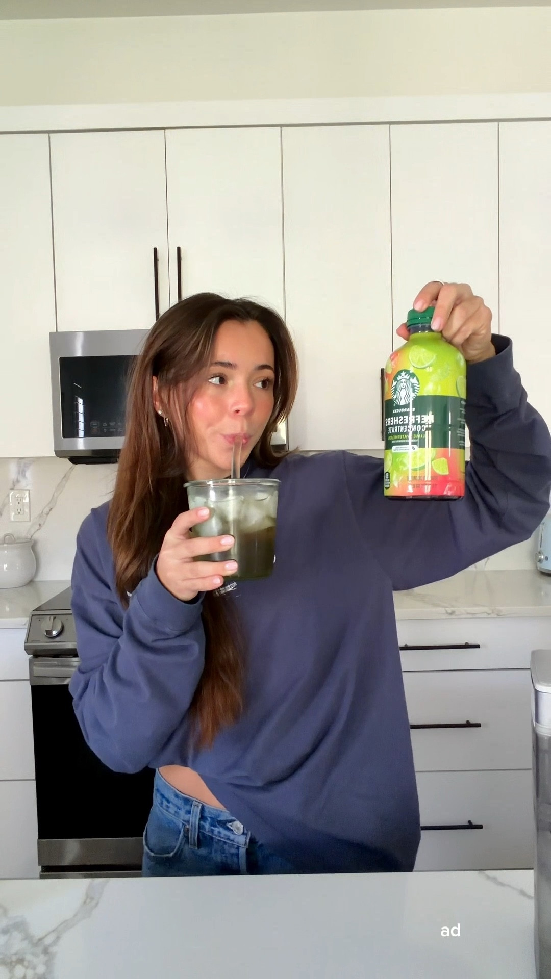 #ad obsessed with the new @Starbucks Refreshers Concentrate from @Target 🍋‍🟩🍓🍉🥭 the new Lime Watermelon flavor is unreal!! #Starbucksathome #Refreshersathome #TargetPartner #Target #liketkit @shop.ltk 