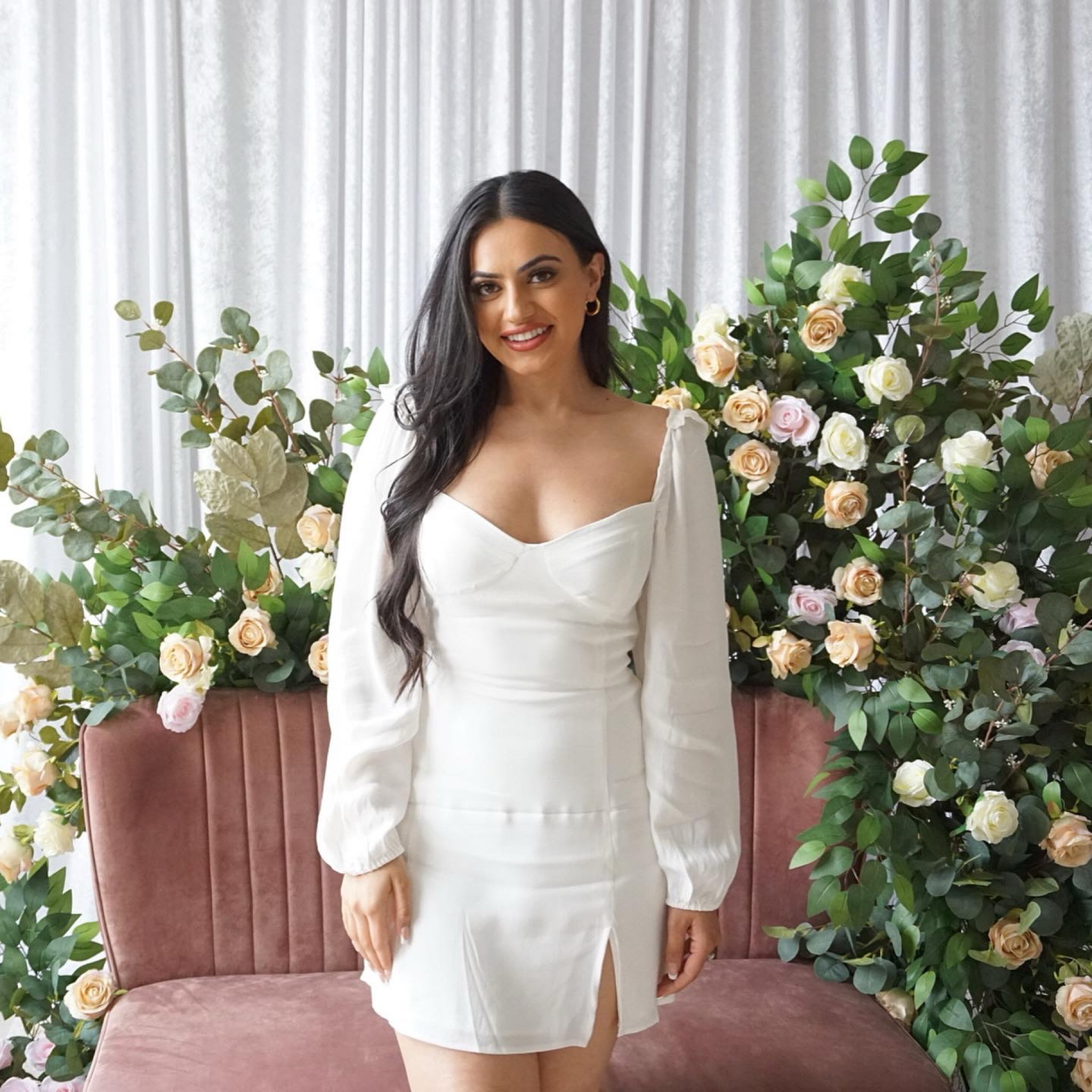 Bridal Shower Dress 🤍#LTKHoliday 

#LTKwedding #LTKSeasonal