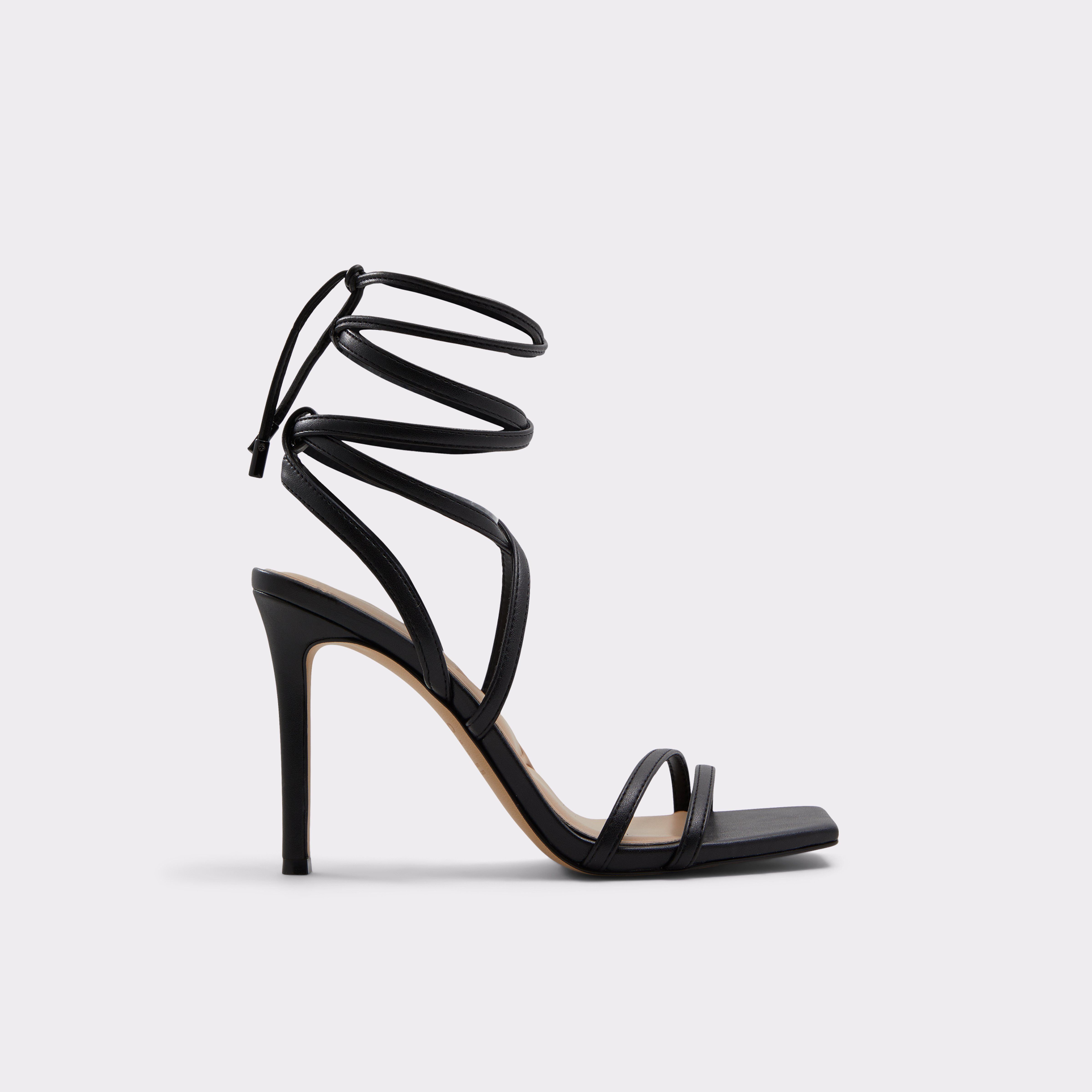 Black strappy stiletto sandal - Stiletto heel | Aldo Shoes (US)