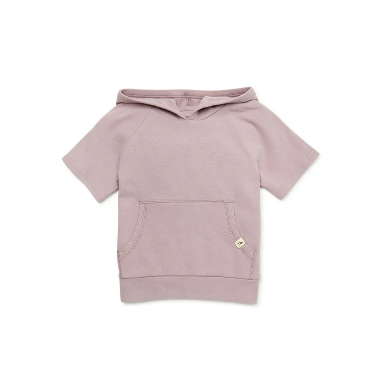 easy-peasy Toddler Boy Short Sleeve Hoodie, Sizes 12M-5T | Walmart (US)