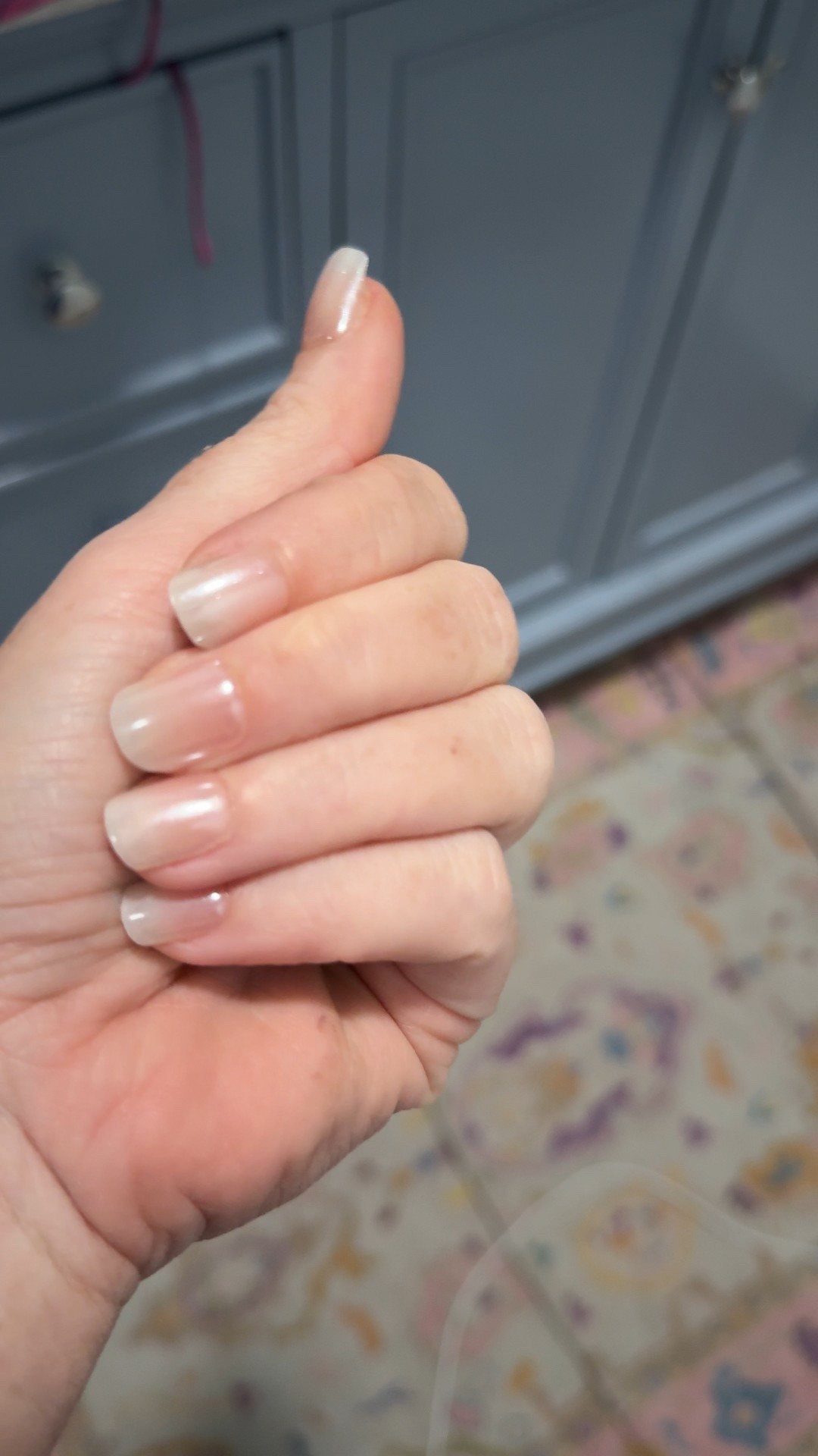 Sheer glazed nails this week  

#LTKStyleTip #LTKBeauty #LTKOver40