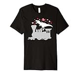 Train Dinosaur Valentines Day Cute T-Rex Hearts Boys Kids Premium T-Shirt | Amazon (US)