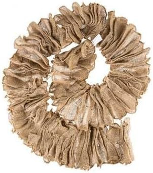 Gathered Burlap Garland 7 ft Long, Wedding, Parties, Showers, Parties | Amazon (US)