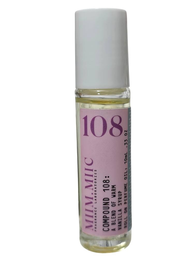 MIIM MIIC Fragrance Laboratories Compound 108 Eau De Parfum .33 Fl Oz Rollerball A Blend of Vanil... | Amazon (US)