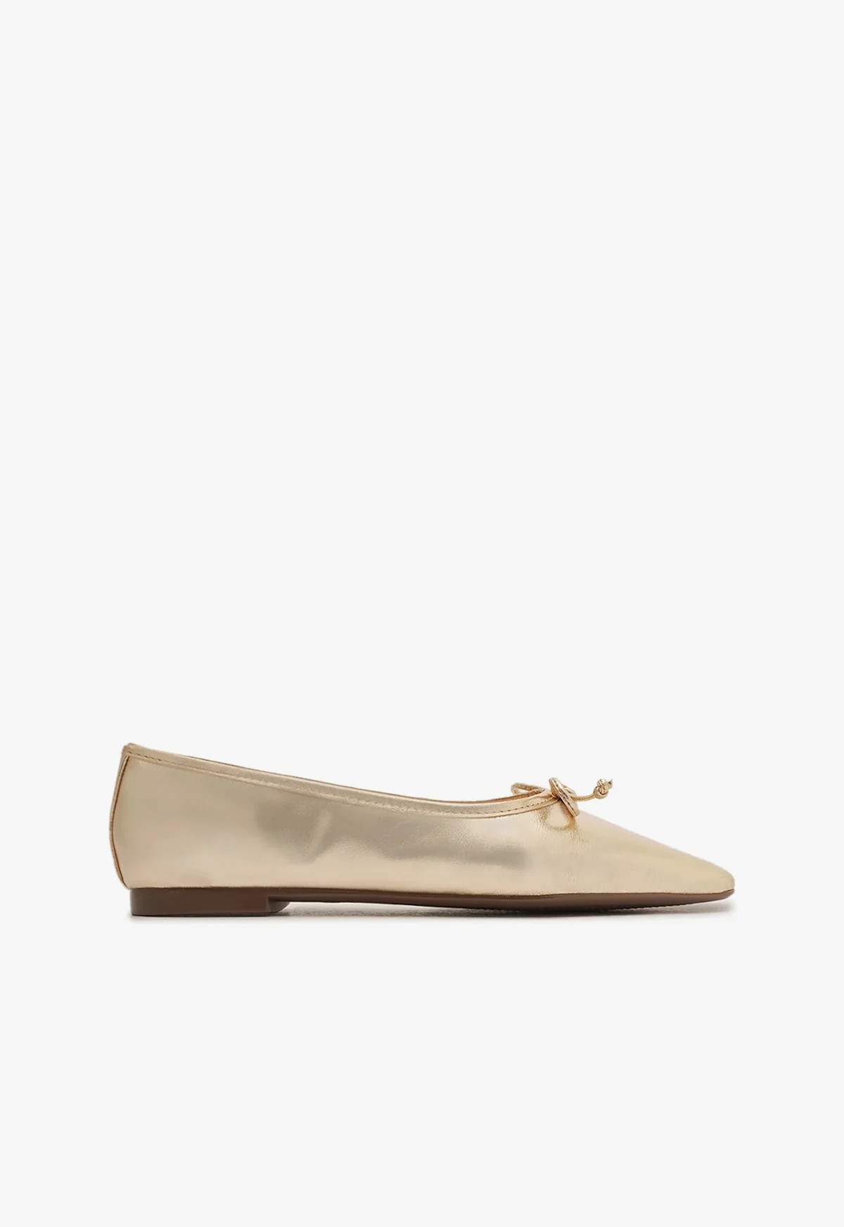 Arissa Ballet Flat | Metallic Gold Leather - SCHUTZ | Schutz (US)