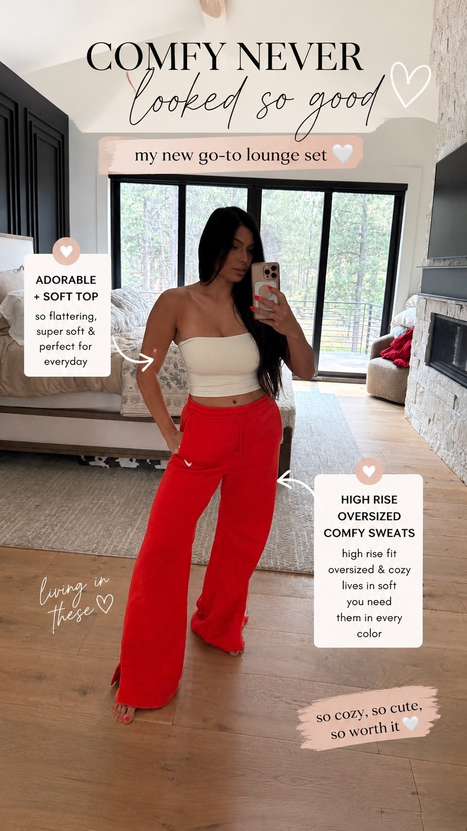 The top I size up because UK sizing. This is a medium then I love these bottoms. I am wearing a small. I delicate wash these and air dry. Because they will shrink if you put them in the dryer. ￼

#LTKdayinmylife #LTKHome #LTKActive
