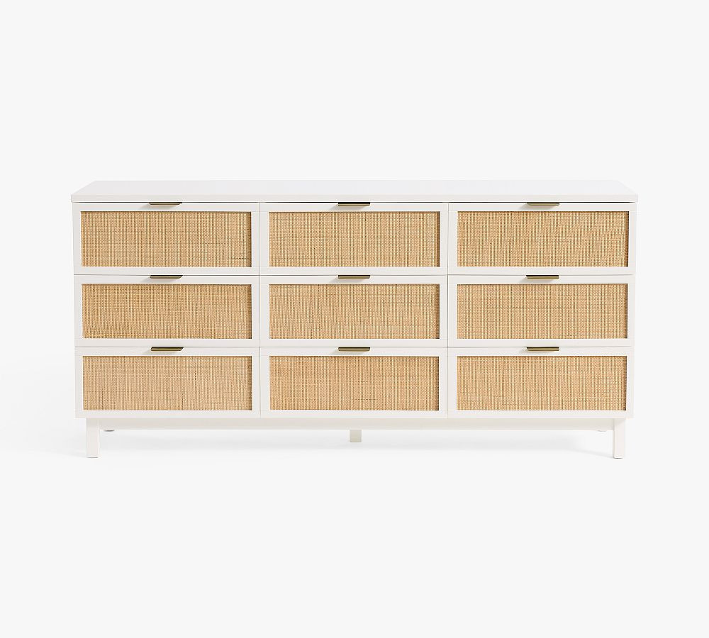 Westly 9-Drawer Cane Dresser (71") | Pottery Barn (US)