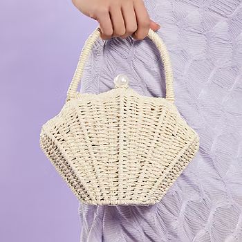 new!Forever 21 Seashell Handbag Clutch | JCPenney