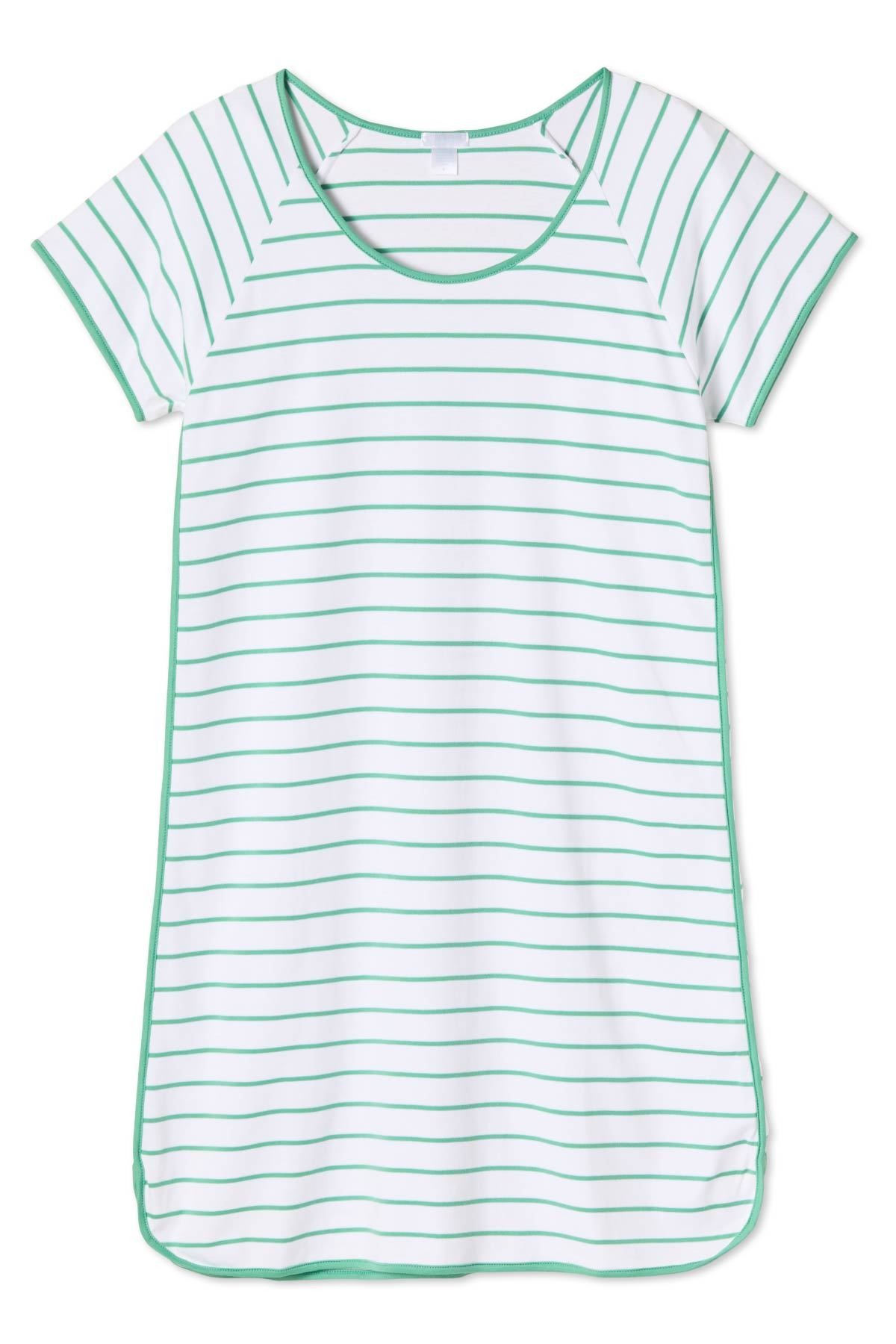 Pima Nightgown in Grass | LAKE Pajamas