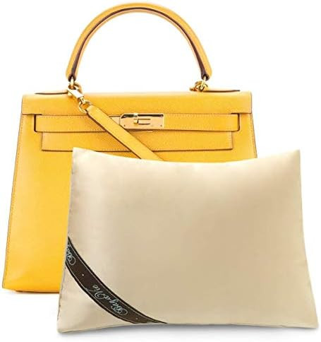 Bag-a-Vie Luxury Handbag Shaper Insert - Champagne - Pillow for Women's Purses & Kelly 28 | Amazon (US)