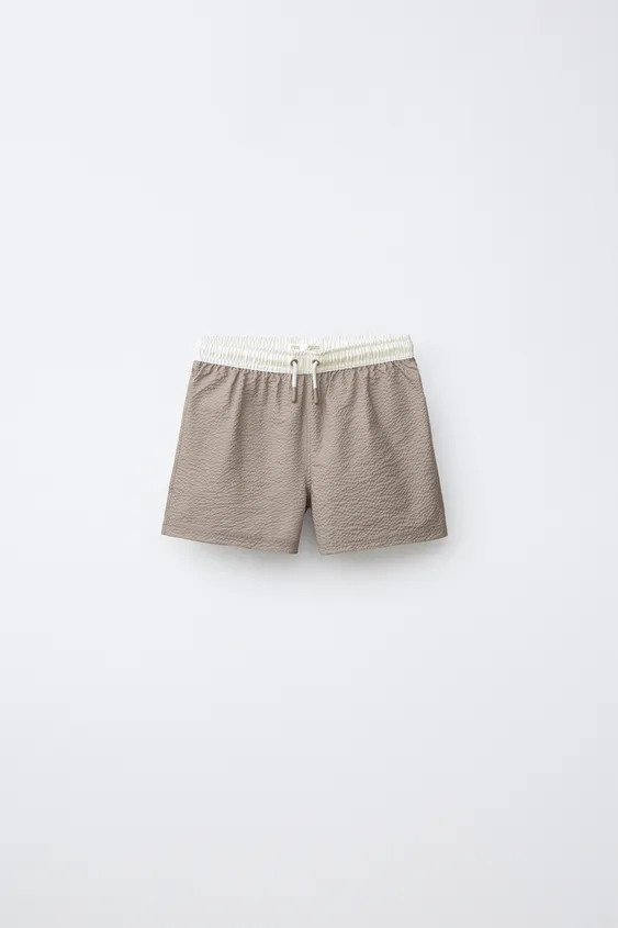 2-6 YEARS / LABEL SWIM SHORTS | Zara US
