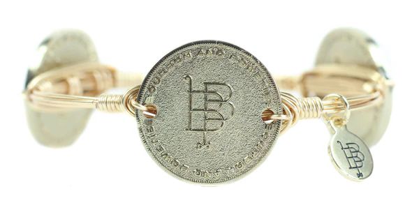 The B&B Signature Coin Bangle Bracelet | Bourbon and Boweties