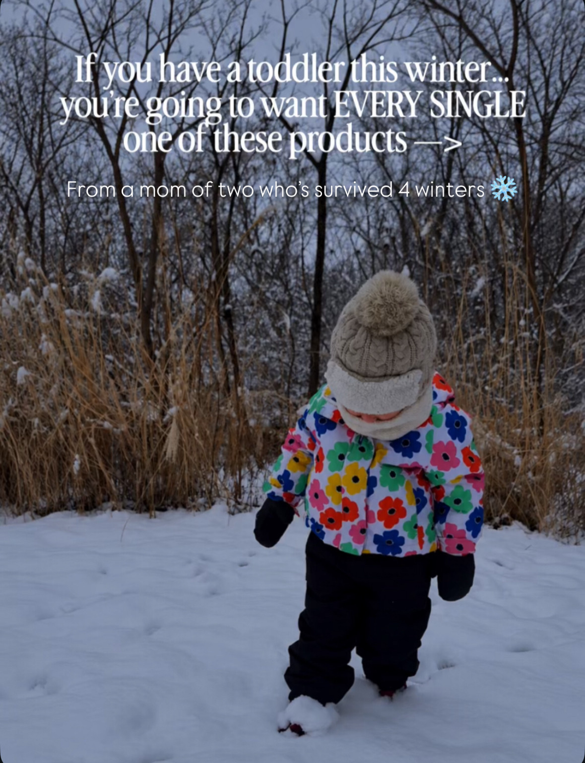 Must have toddler winter gear! 

 #LTKmomlife #LTKBaby #LTKKids