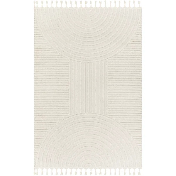 Ahsaad Performance Cream Rug | Wayfair North America