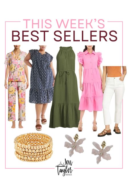 Best sellers for curvy fashion and plus size fashion! Lots of Walmart fashion finds including pajama set, spring and summer dresses, white jeans and affordable jewelry

#LTKplussize #LTKstyletip #LTKfindsunder50