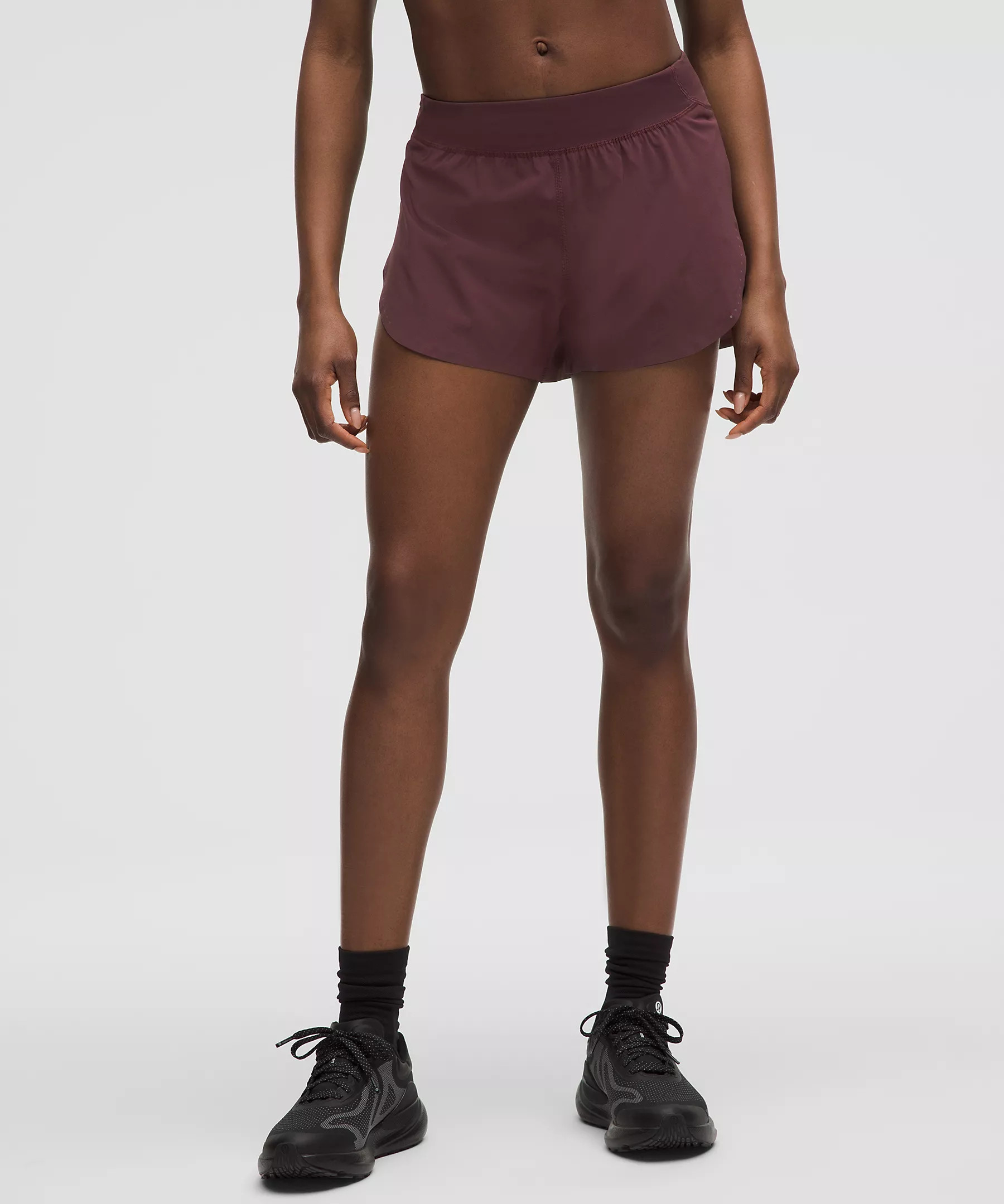 Fast and Free High-Rise Classic-Fit Split Short 3" | Lululemon (US)