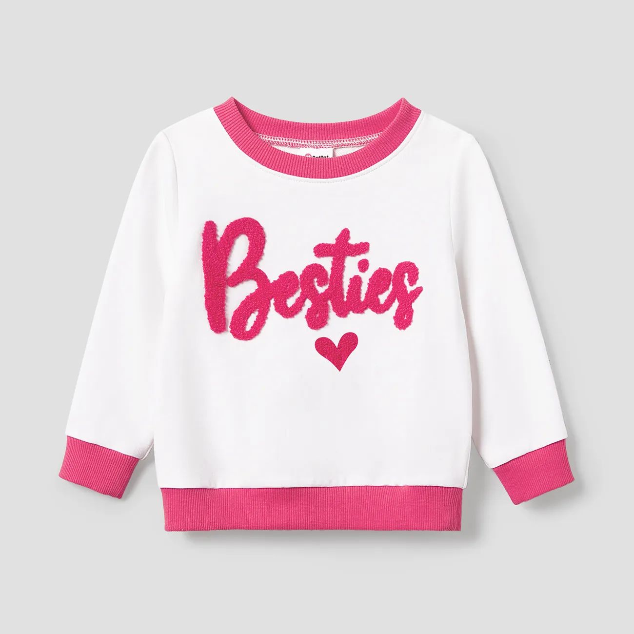 Valentine's Day Mommy and Me Letters Print Cotton Long Sleeve Tops Only $6.79 PatPat US | PatPat