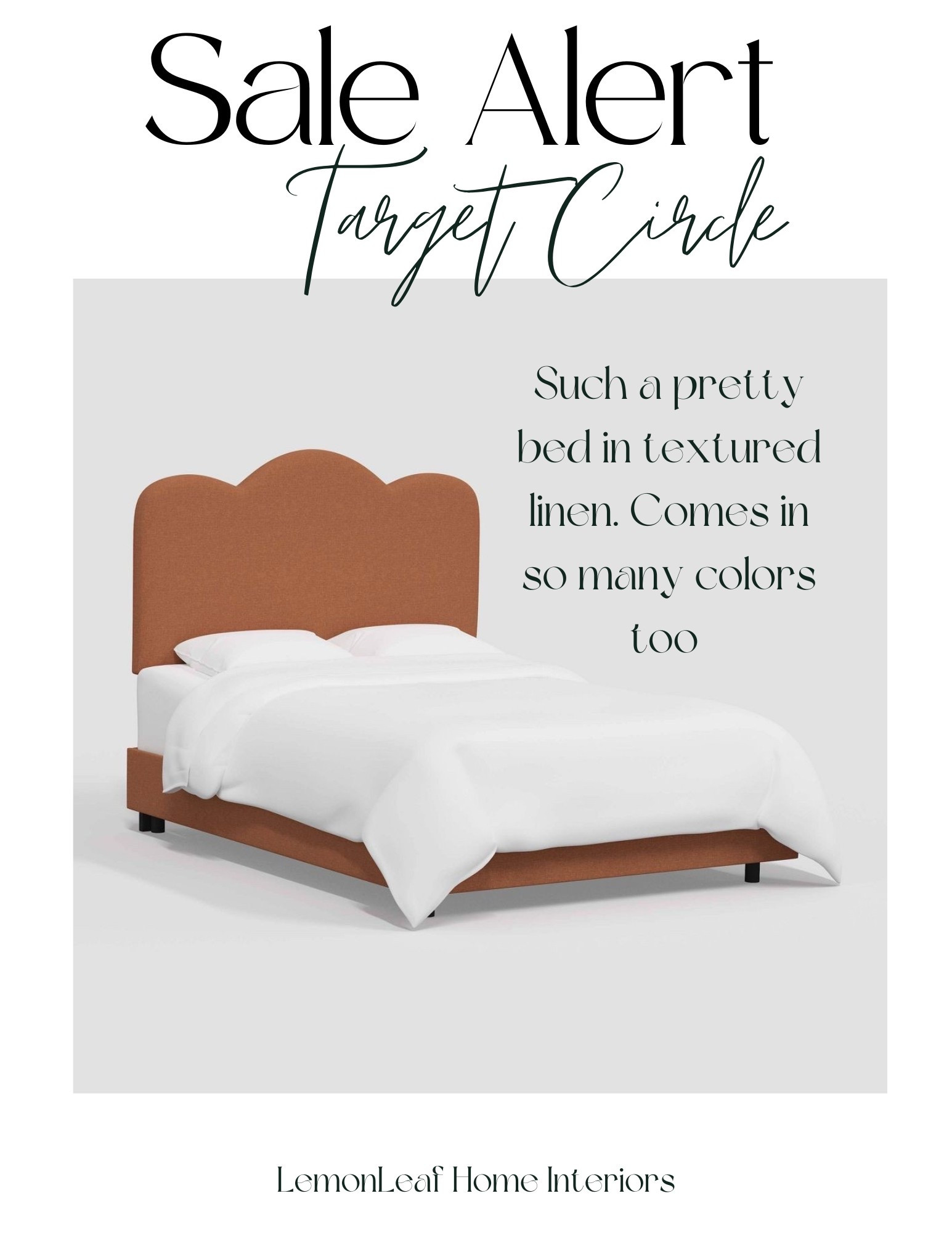 On Sale! This bed with scalloped headboard is so pretty. Comes in many colors of soft linen upholstery.  Get it on target circle sale. 
Bedroom furniture 
Kids room
Girls bedroom


#LTKStyleTip #LTKHome #LTKSaleAlert
