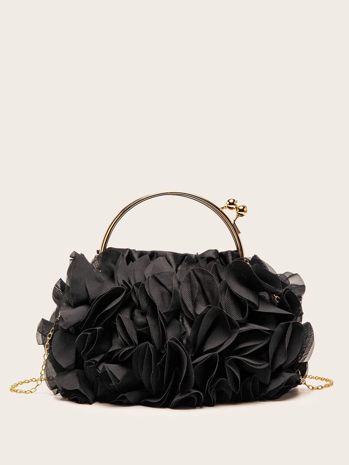 Flower Printed Handheld Evening Clutch Bag For Women | SHEIN