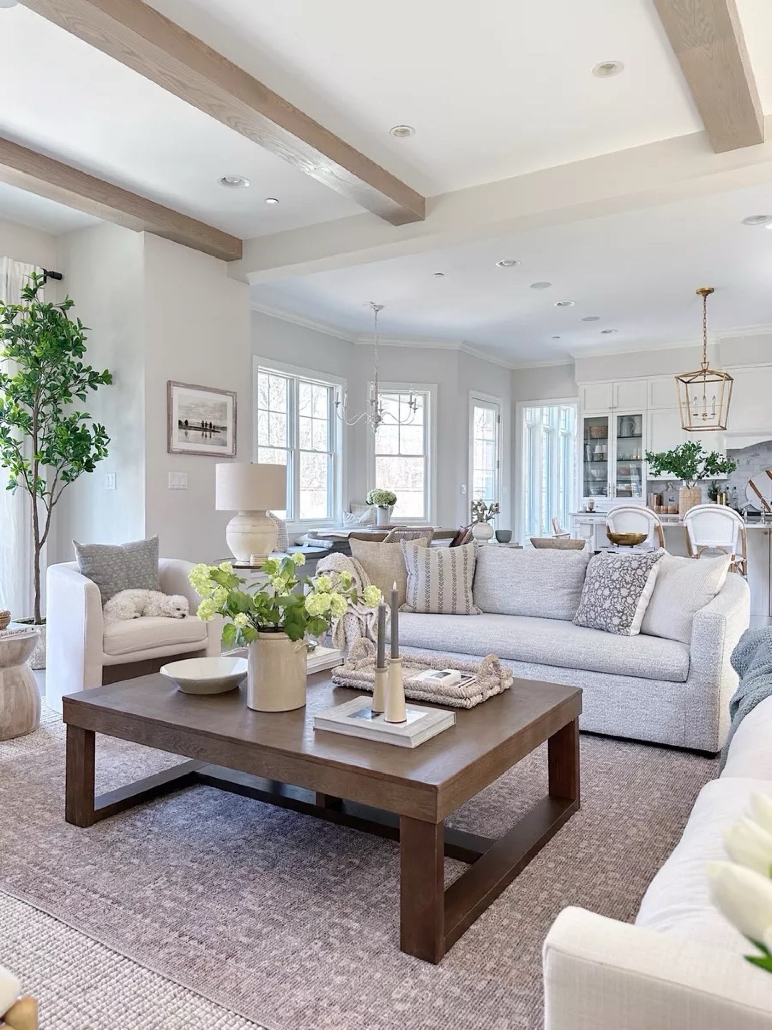 Neutral living room decor and furniture. Love my gray sofa, super comfortable and under $1,000! Also these white accent chairs are another affordable option for your space!

(12/10)

#LTKhome #LTKstyletip