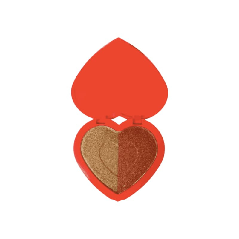 Iluminador Compacto Duo Cupid's Radiance Dopamine (COR: Flaming Heart)
             -  Ruby Rose | Beleza Na Web (BR)