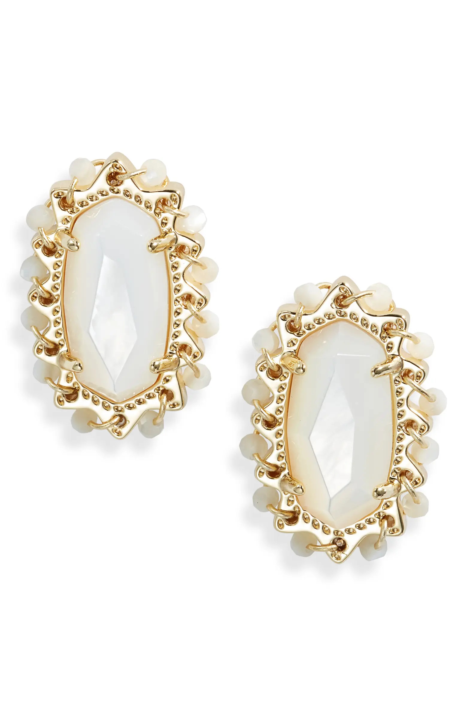 Layla Beaded Stud Earrings | Nordstrom