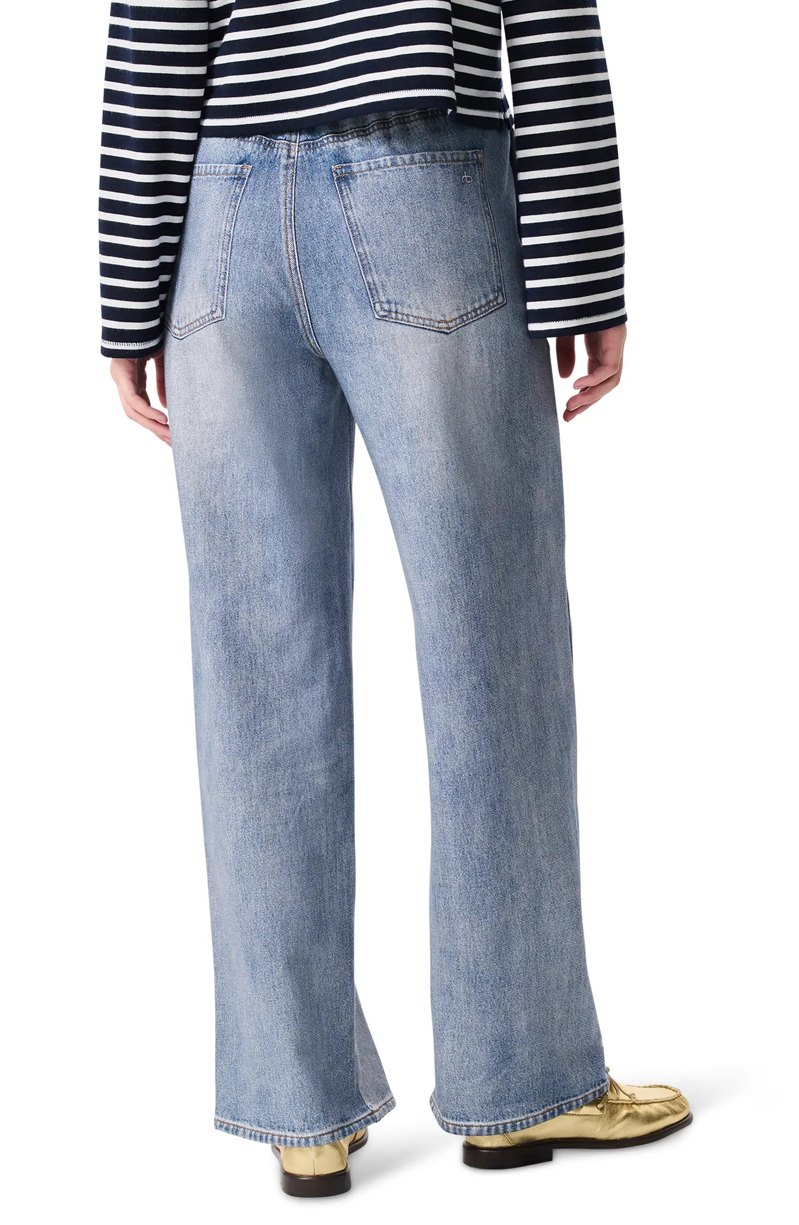rag & bone Miramar Stripe Track Jeans | Nordstrom | Nordstrom