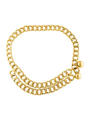 Chanel Chain-Link Waist Belt | The Real Real, Inc.