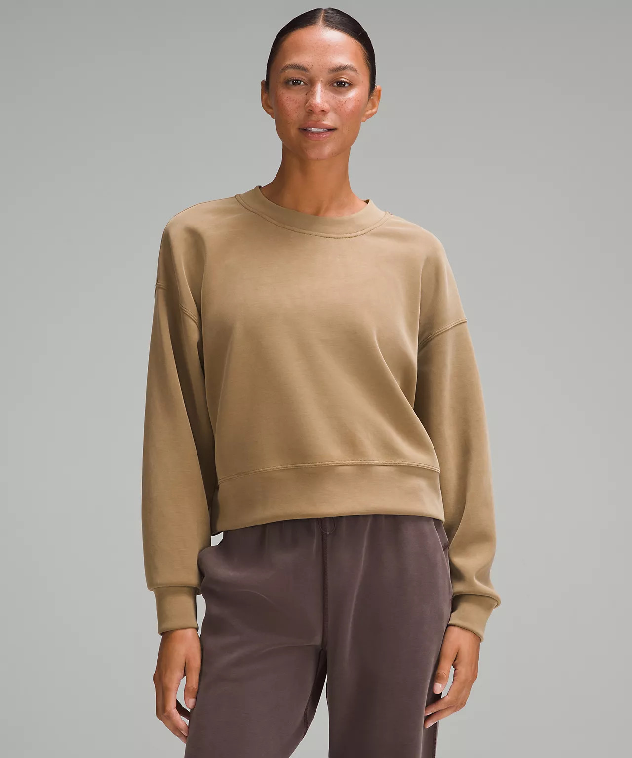 Softstreme Perfectly Oversized Cropped Crew | Lululemon (US)