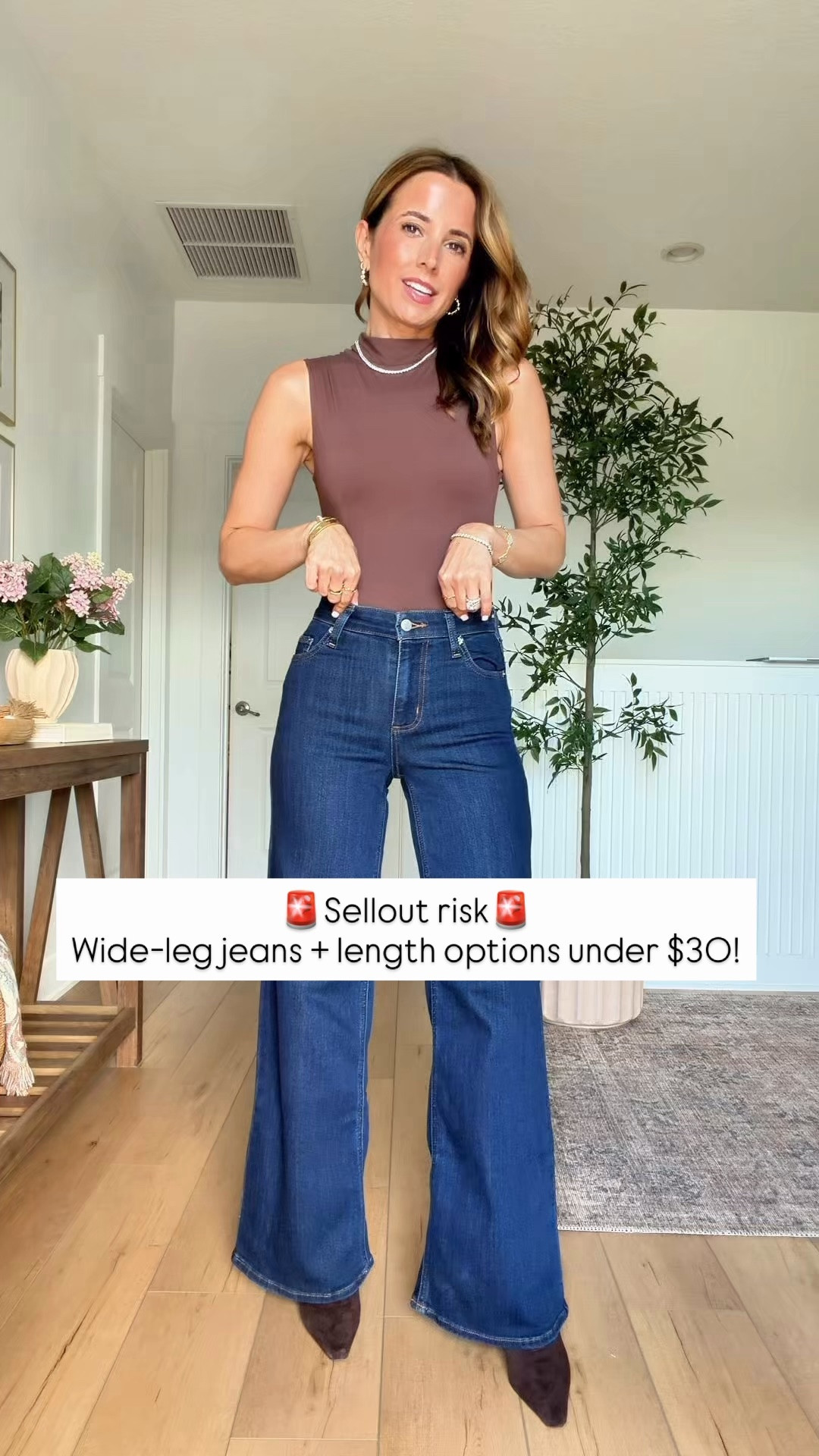 New Target arrivals. Fall style. Summer outfit. Summer style. Elevated casual outfit. Date night outfit. Wide leg jeans in 00 short. Bodysuit in XS. 
#LTKootd #LTKTravel #LTKWorkwear