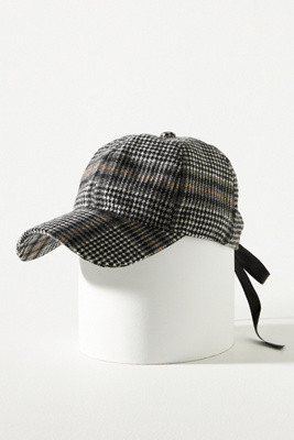 Plaid Bow Baseball Cap | Anthropologie (US)