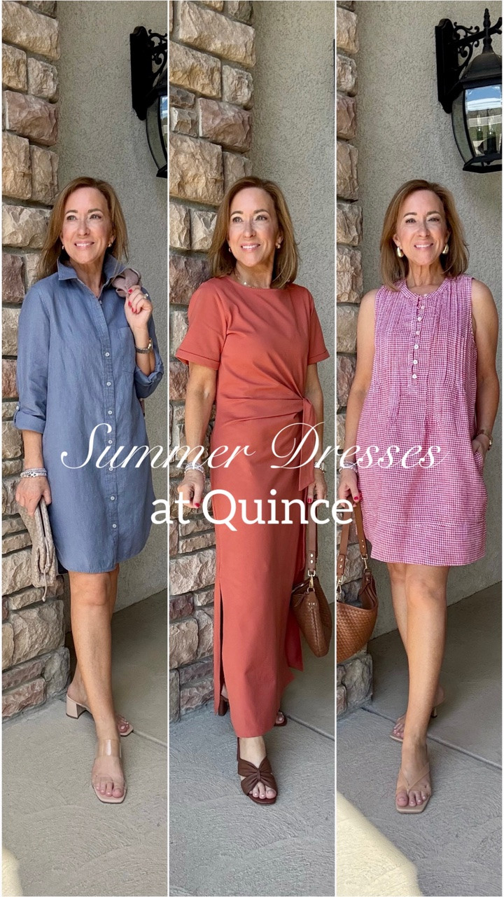 Proof that you don’t always need a petite section to find a great fit! 👗✨
I tried out 3 summer dresses from @Quince , and as a petite, I’m honestly so impressed. These are all standard sizing, but the cuts, adjustable details, and hemlines make them totally petite-friendly.
Which style is your favorite? 1, 2, or 3? 👇
@Quince #quincepartner