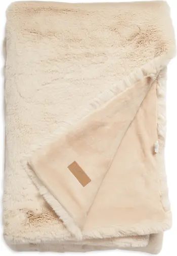 The Marshmallow 2.0 Medium Faux Fur Throw Blanket | Nordstrom