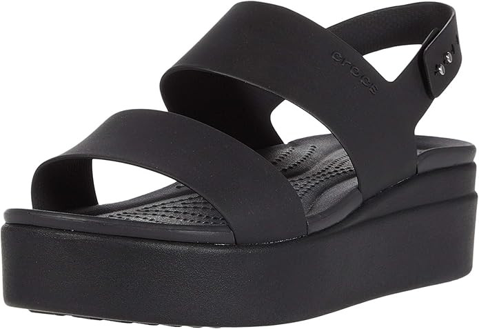 Crocs Women\u2019s Brooklyn Low Wedges, Platform Sandals | Amazon (US)