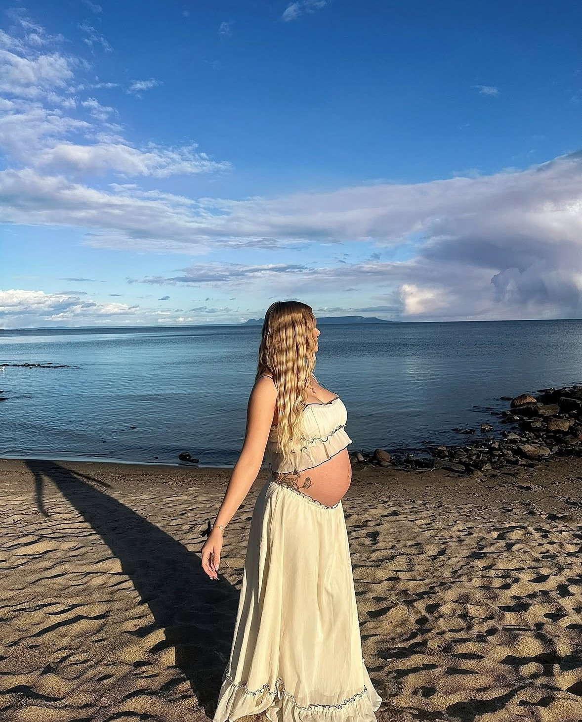 a connection like no other ♡ use my code for an additional 15% off angels: katrinaeliz ♡  the cutest 2 piece set ever, even cuter to show off your baby bump!! I love pieces you can wear during pregnancy and after ♡

#LTKmaternity #LTKstyletip