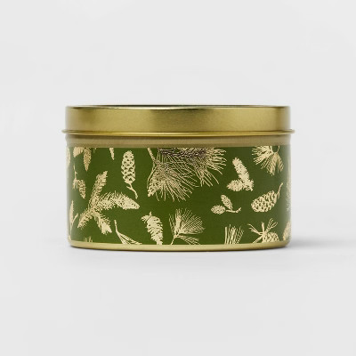 5oz Forest Fir Tin Green Candle - Threshold™ | Target