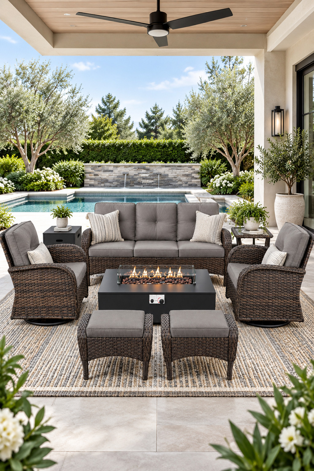 If cozy fall evenings outside are your thing, these are sooo good 🤎 Wayfair has outdoor conversation sets with fire pit tables included in the Big Furniture Sale, with deals up to 50% off. Perfect for coffee in the morning, wine at night, and sitting around the fire when it finally starts getting chilly. #Wayfair #BigFurnitureSale #OutdoorFurniture #FirePitTable #PatioSet #OutdoorConversationSet #FallPatioIdeas #CozyOutdoorSpace #BackyardDecor #OutdoorEntertaining #PatioGoals #FallMustHave #HomeSale #FurnitureFinds #UpTo50Off 

 #LTKSeasonal #LTKHome #LTKSaleAlert