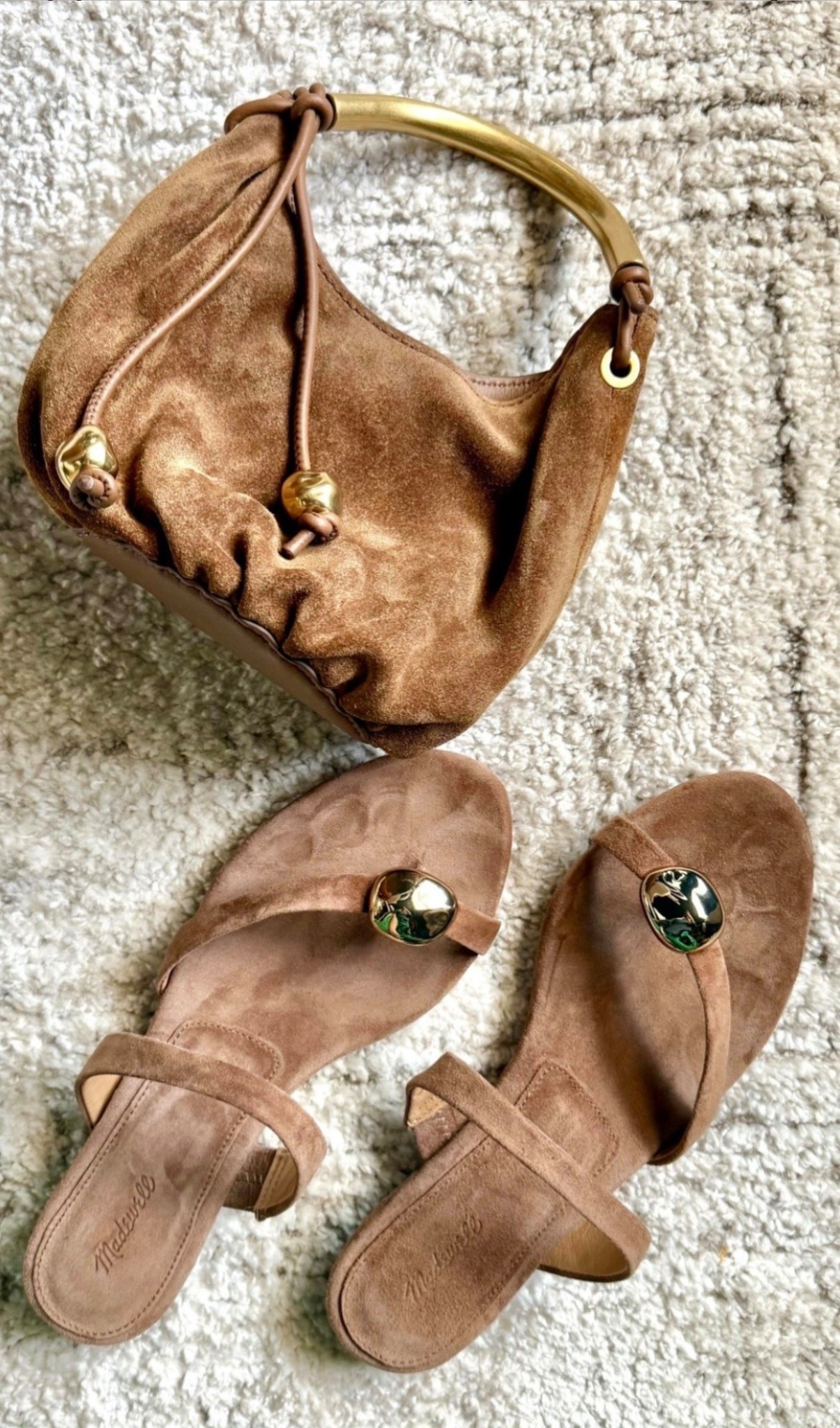 Sandals
Suede bag 
Madewell 

#LTKSeasonal