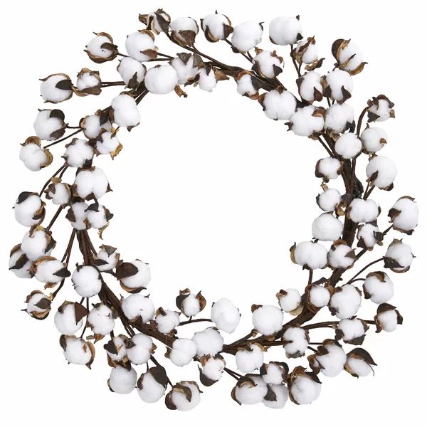 20" Polyester Wreath | Wayfair North America