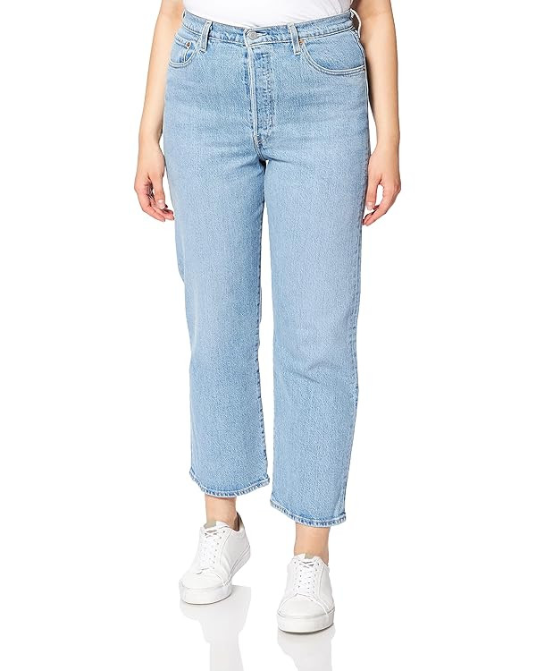 Levi's Ribcage Straight Ankle Women's Jeans | Amazon (UK)
