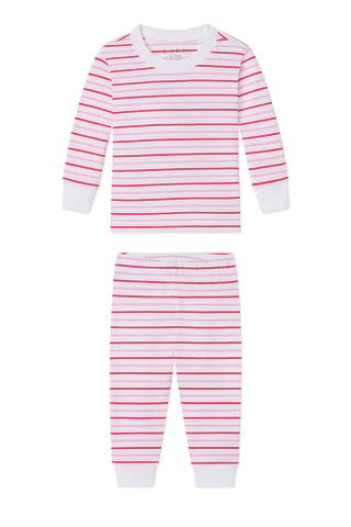 Baby Long-Long Set in Candy | LAKE Pajamas