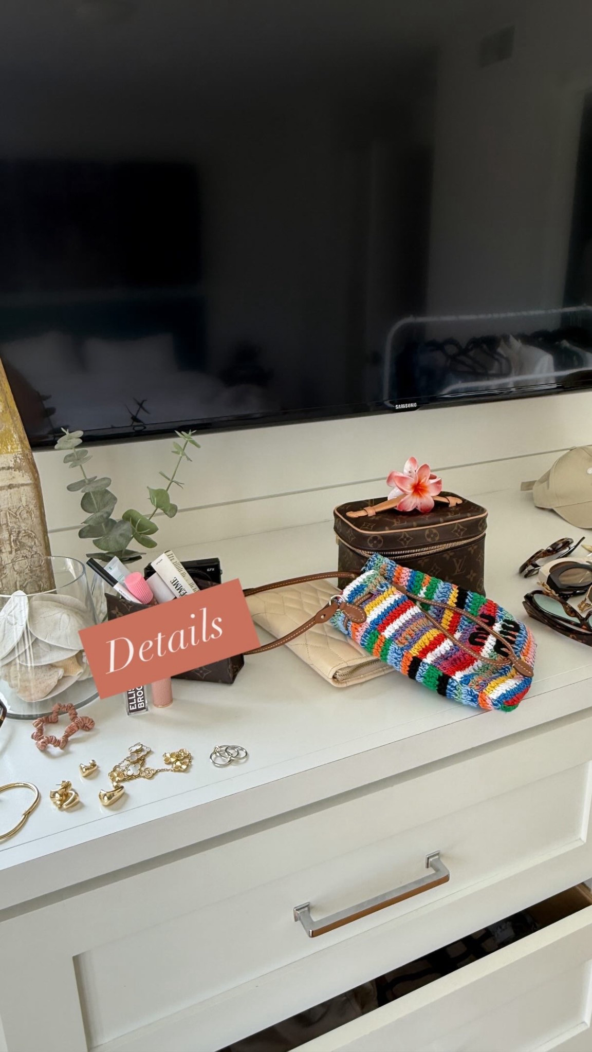 Accessories I brought with me to California! 

Details, Accessories, Travel Accessories, Miu Miu Bag, Louis Vuitton, Travel, Jewelry, Emily Ann Gemma

#LTKStyleTip #LTKItBag #LTKTravel