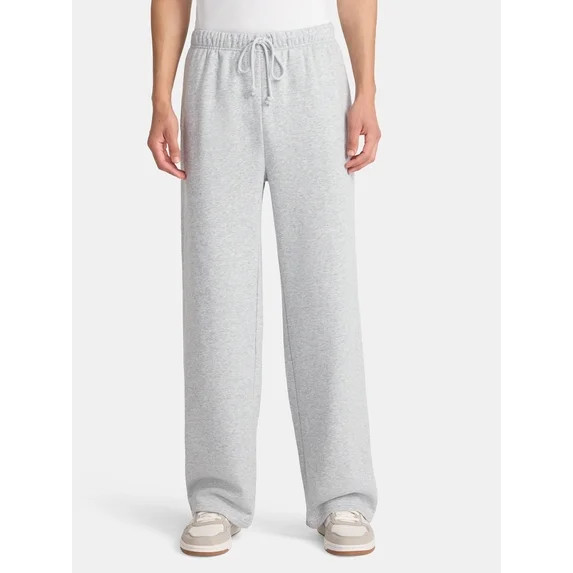 No Boundaries Soft Fleece Vintage Straight Sweatpants, Men's XS-5XL | Walmart (US)