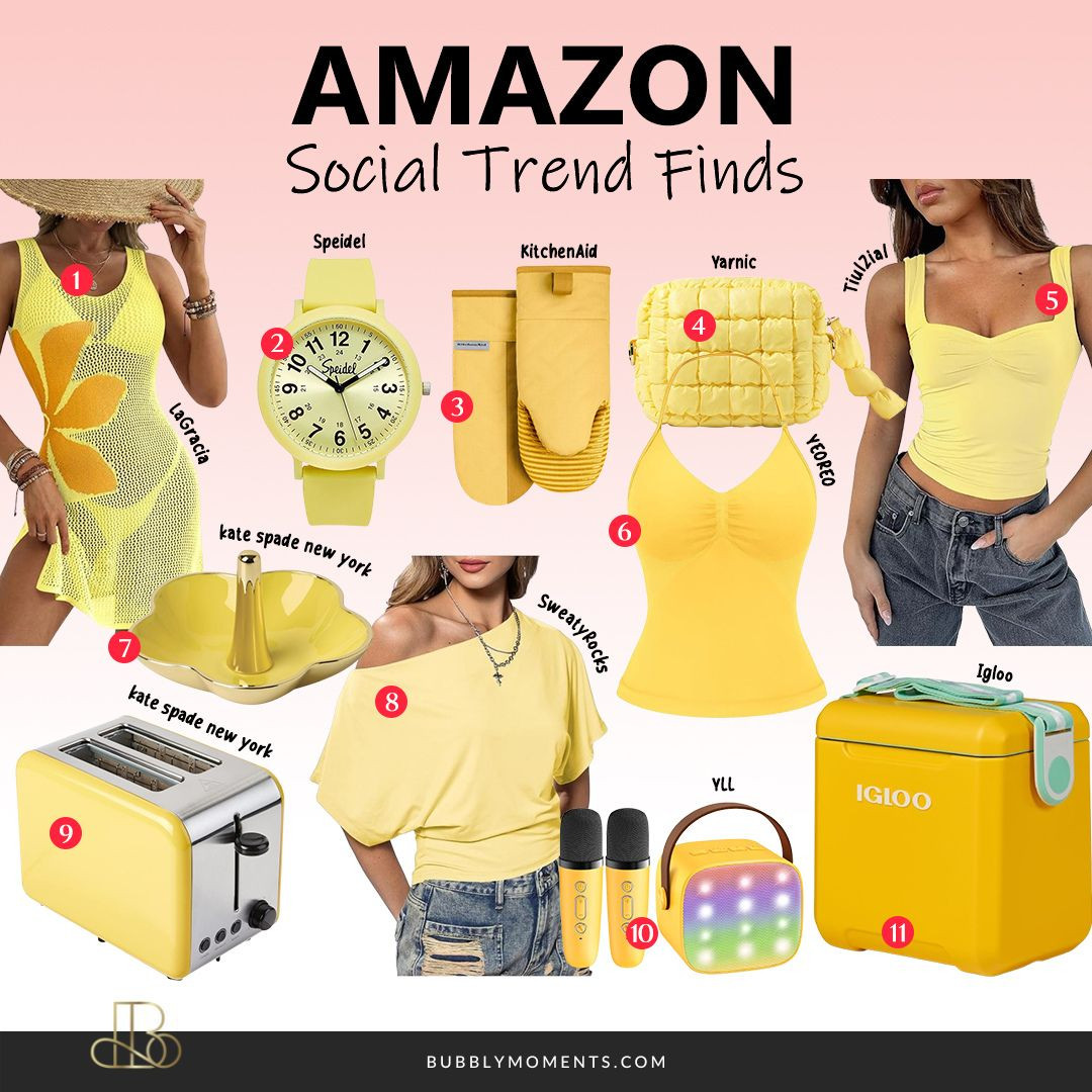These Amazon social trend finds are everywhere right now ✨ From viral fashion pieces to everyday essentials and must-have accessories, these are the trending finds everyone is adding to cart. Perfect for upgrading your daily routine, refreshing your style, or finding those little things that make life easier and more fun.
Whether you love cozy home finds, cute outfits, beauty favorites, or trendy accessories, this roundup has a little bit of everything. These picks are stylish, practical, and easy to use for everyday life. Save this post for your next Amazon scroll and tap to shop the viral finds everyone is talking about 💕
#LTKStyle #LTKFinds #LTKBeauty #AmazonFinds #TikTokMadeMeBuyIt #AmazonFavorites #ViralFinds #TrendingNow #AmazonMustHaves #OnlineShopping #DailyFinds #MustHaveItems #TrendingProducts #FashionFinds #HomeFinds #BeautyFinds #LifestyleFinds #AmazonDeals #InternetFamous #ViralProducts #ShopWithMe #AmazonTrend 

 