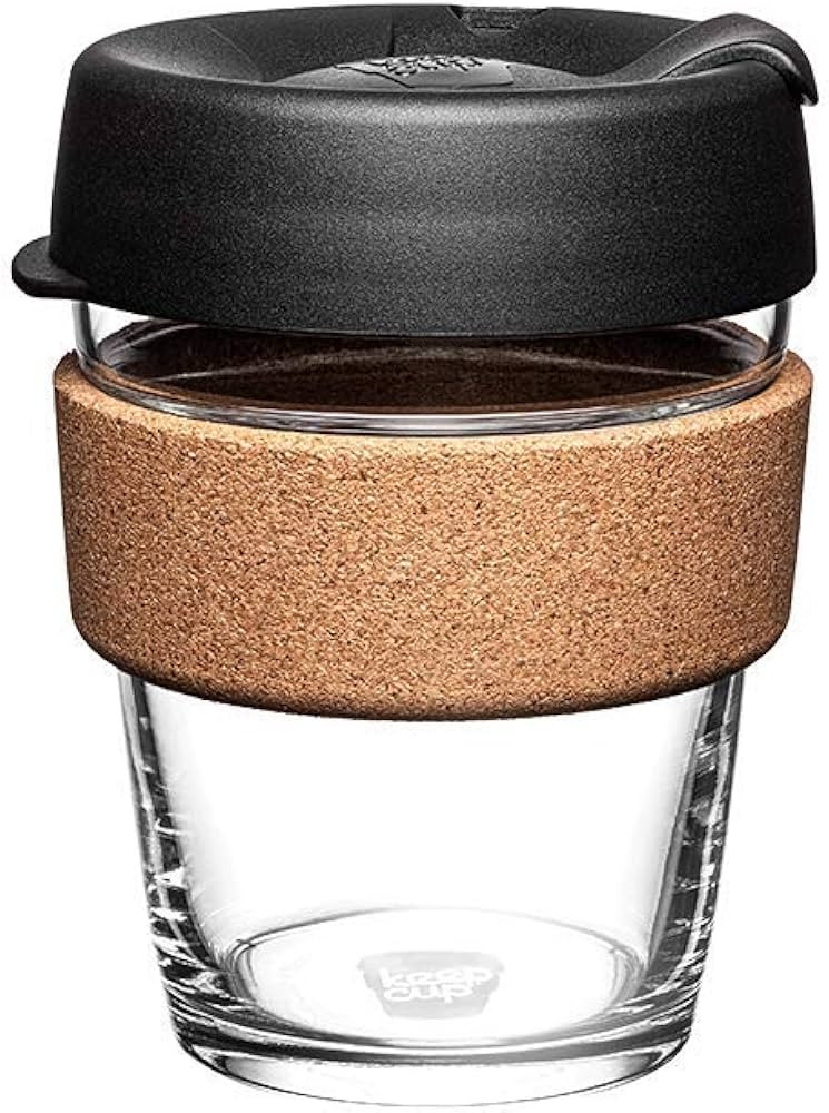 KeepCup Brew Cork, 12oz/340ml, Black | Amazon (CA)