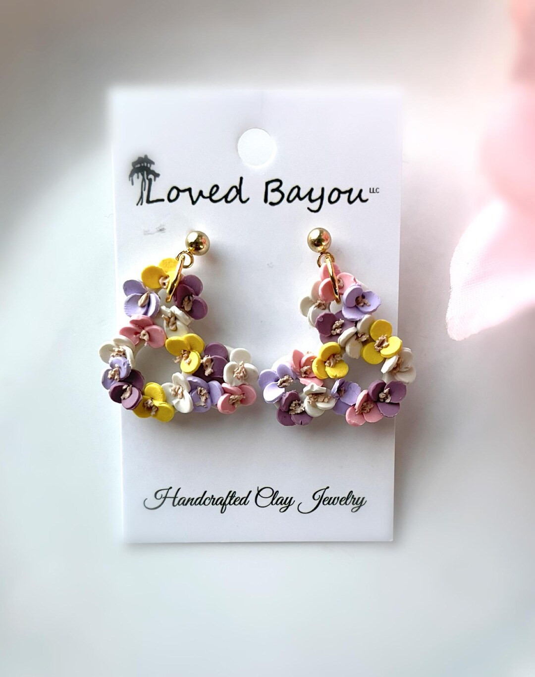 Magical Mouse Dangle Earrings/floral Mouse Dangles/magical Spring Earrings/magical Vacation Earri... | Etsy (US)